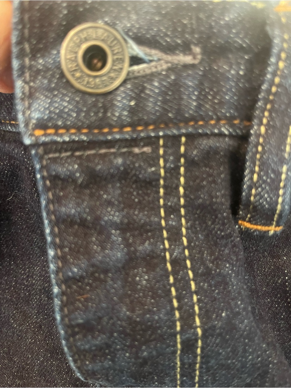 Ralph Lauren Blue Label Dark Blue Denim Jeans with Embroidered Crest - Picture 12 of 12